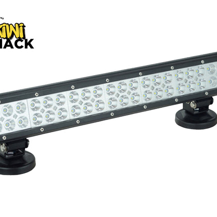LED light bar with Kiwi Shack logo on a white background