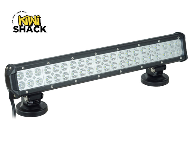 LED light bar with Kiwi Shack logo on a white background