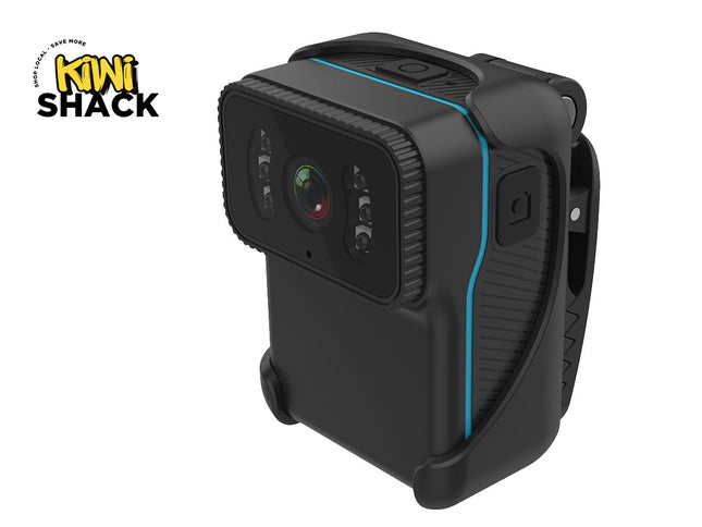 Body Worn Camera 1080P - WiFi Night Vision Waterproof| Rechargeable 150° Wide Angle Audio Loop Recording App Control