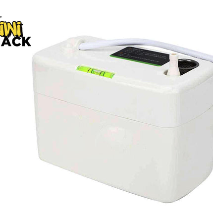 White electronic device with a cable on a white background, branded with 'Kiwi Shack'.