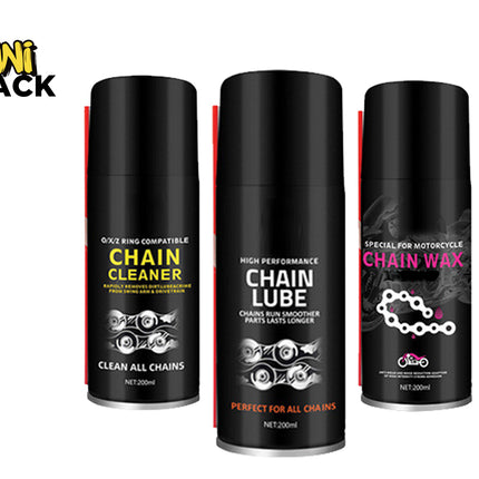 Three Kiwi Shack chain care products on a white background