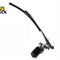 A black electric windshield wiper motor assembly connected to a metal wiper arm and blade, featuring a "Kiwi Shack" logo in the top left corner.