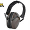 Kiwi Shack tactical hearing protection safety earmuffs with foldable headband and noise-reduction earcups.
