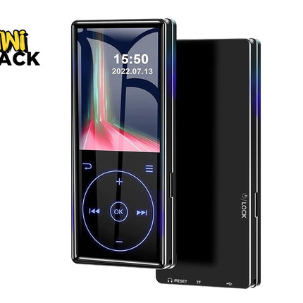 Bluetooth MP3 MP4 Player 16GB with 2.4" Touch Screen, FM Radio, Voice Recorder, Pedometer, E-Book Reading, 200 Hour Playtime