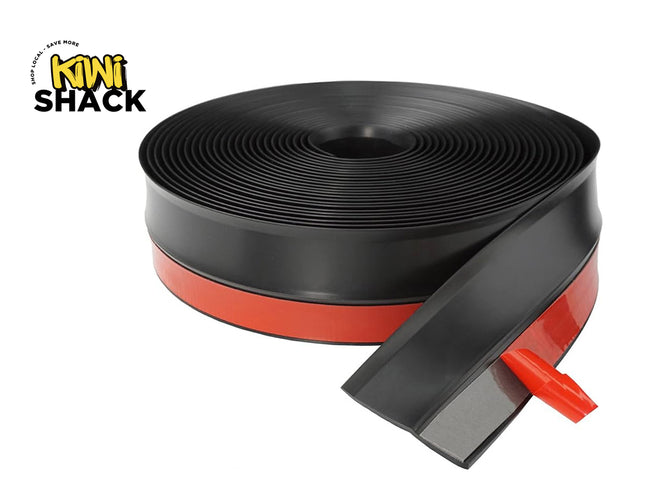 Black and red sealing strip with a tool on a white background, branded as Kini Shack.