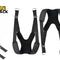 A heavy-duty lifting and moving strap system consisting of adjustable padded shoulder harnesses and connecting webbed straps with metal buckles, featuring a "Kiwi Shack" logo in the top left corner.