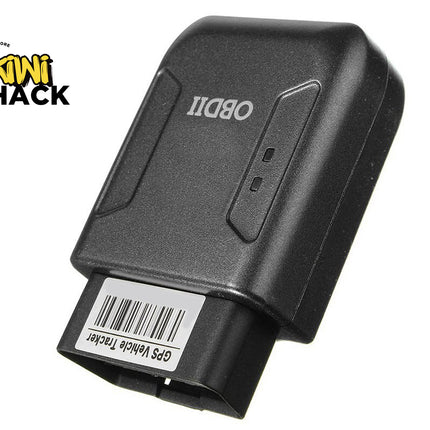 GPS Tracker OBDII Plug and Play with Real-Time Tracking, Overspeed and Motion Alarm, G-Fence Alert, SMS App and Website Tracking