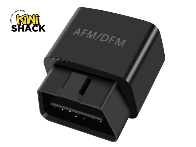 Black adapter with 'AFM/DFM' text on a white background, featuring the Kiwi Shack logo.
