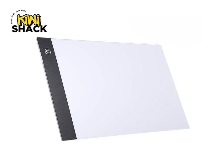 Light pad with black border on a white background, featuring the Kiwi Shack logo.