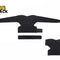 Kiwi Shack adjustable posture corrector and dual-shoulder support brace with a stabilizing strap system.