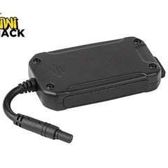 A compact black electronic module with a connected multi-pin cable, featuring the "Kiwi Shack" logo in the top-left corner.