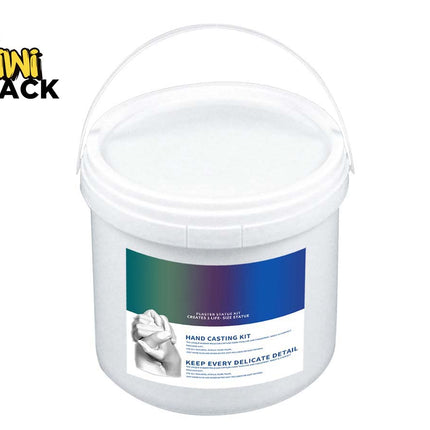 White container with a label on a white background, featuring the Kiwi Shack brand.