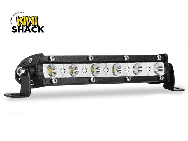 LED light bar with Kiwi Shack logo on a white background