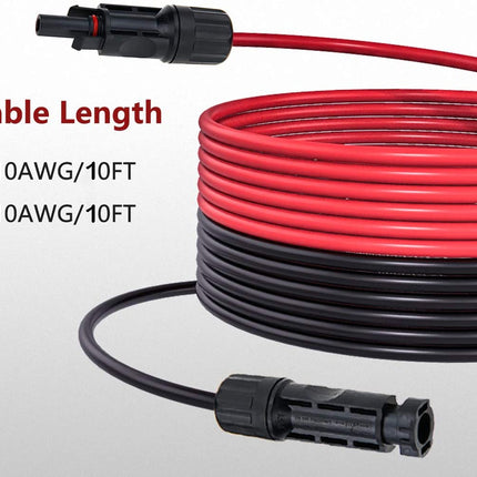 Solar Cable with MC4 Connectors