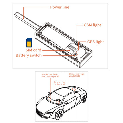 4G GPS Tracker for Car Motorcycle Locator History Record | NZ Sale