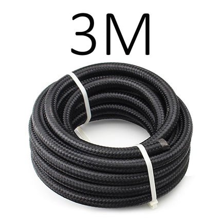 Coiled black cable with '3M' branding on a white background