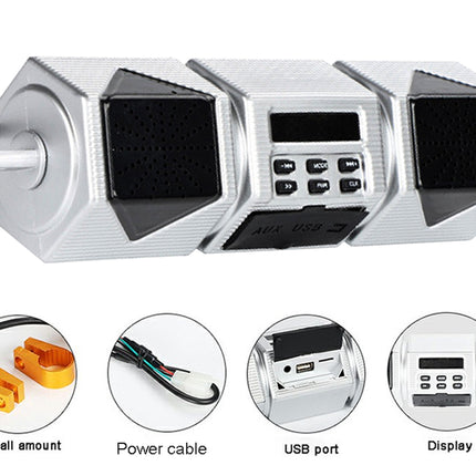 Motorbike Handlebar Speaker
