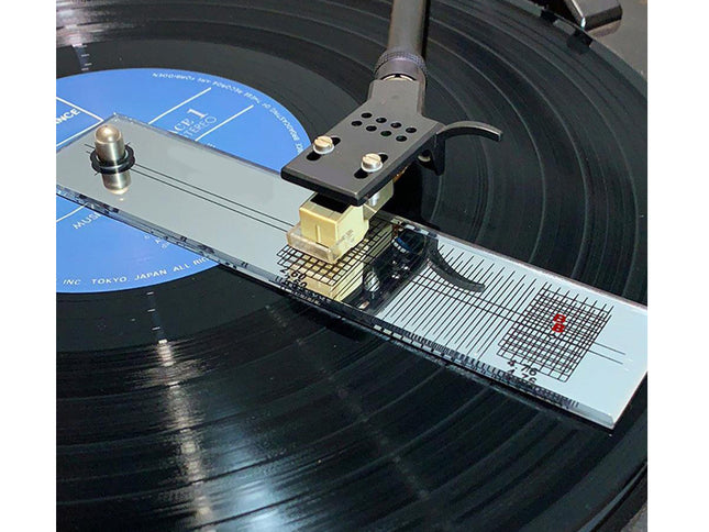 Turntable Phonograph Record Cartridge Stylus Adjustment Ruler