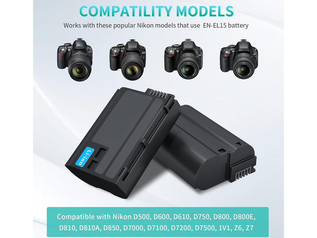 Battery for Nikon EN-EL15 | NZ Sale