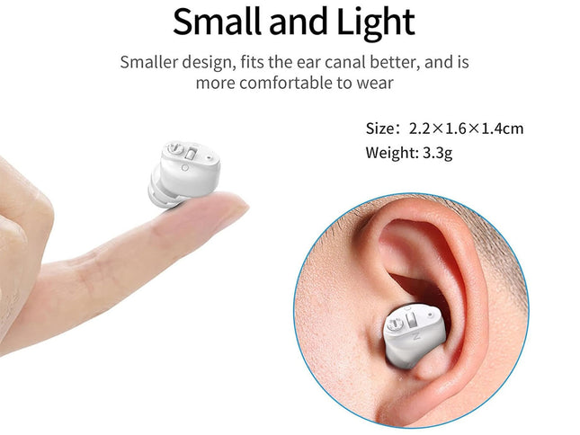 USB-C Rechargeable Hearing Aids Noise Reduction Earbuds