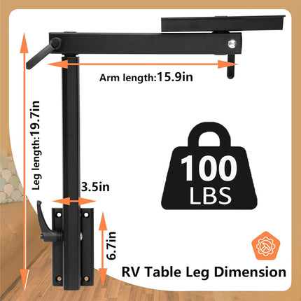 Caravan Table Leg Removable Aluminium