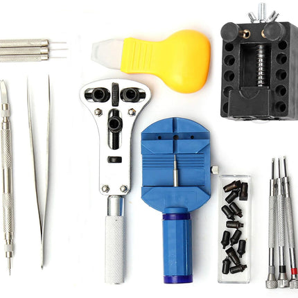 Collection of various tools on a white background