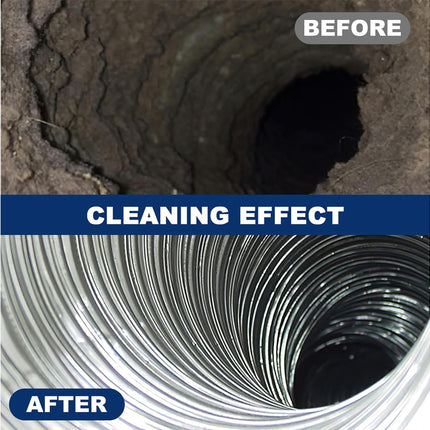 Dryer Duct & Chimney Cleaning Brush Kit | NZ Sale