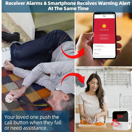 Wireless Caregiver Pager for Elderly | NZ Sale