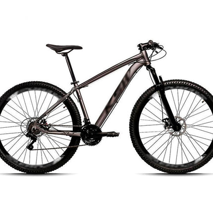 Mountain bike on a white background