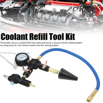 Coolant Vacuum Purge Refill Kit for Car SUV Van