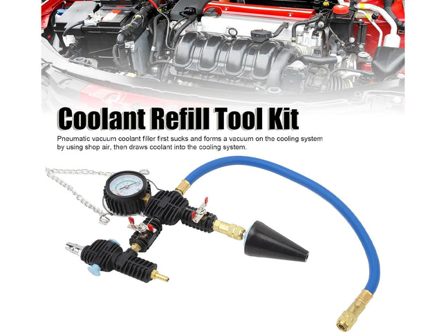 Coolant Vacuum Purge Refill Kit for Car SUV Van