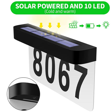Solar House Numbers | NZ Sale