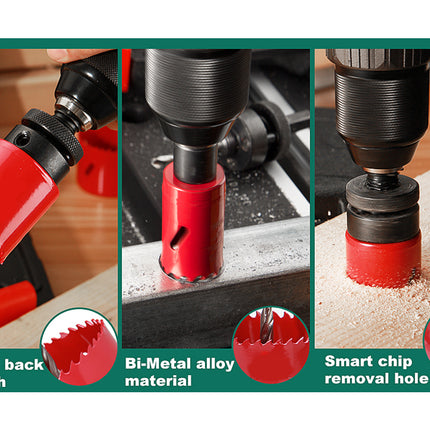 Heavy Duty Hole Saw Set | NZ Sale