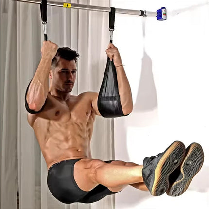 Hanging Ab Straps Heavy Duty Core Training Pull Up Bar Hook | NZ Sale