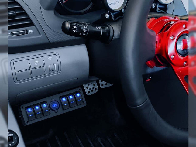 RV Accessories Rocker Switch Panel