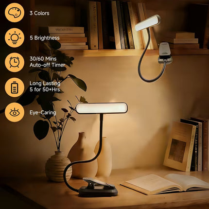 Rechargeable LED Reading Light | NZ Sale