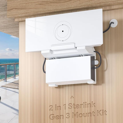 Starlink Gen 3 Router Wall Mount 2in1