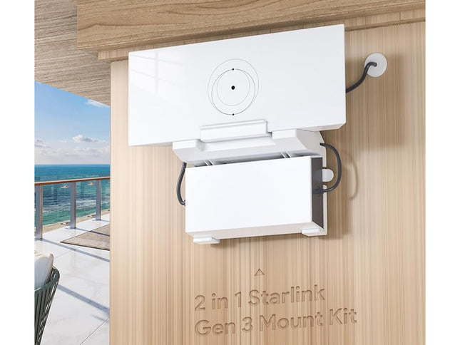 Starlink Gen 3 Router Wall Mount 2in1