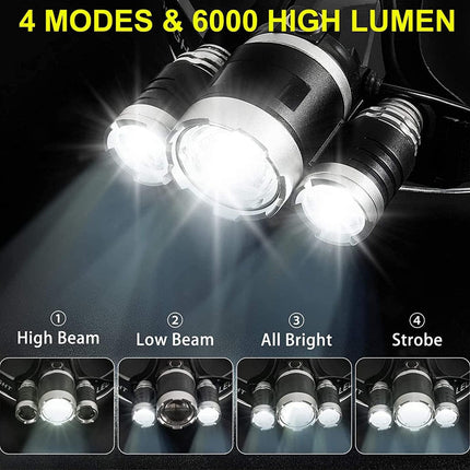 LED Headlamp 8000LM | NZ Sale