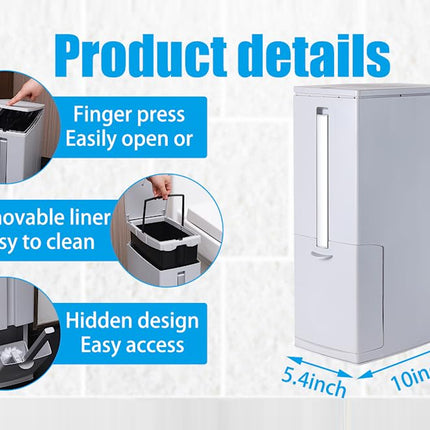 Rubbish Bin Toilet Brush Holder | NZ Sale