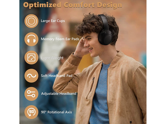 Bluetooth Headphones Noise Cancelling | NZ Sale