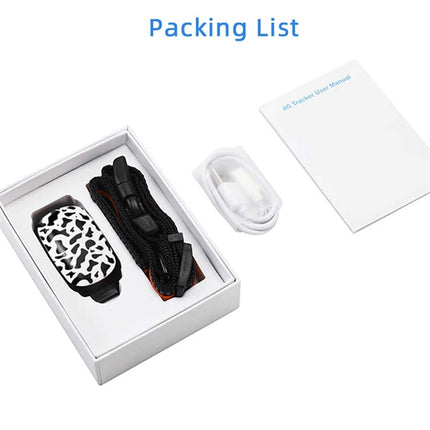 4G Pet Dog GPS Tracker Collar - Real-Time Tracking with Electronic Fence | IP67 Waterproof, 180-Day History, SOS Button, For Small & Large Dogs