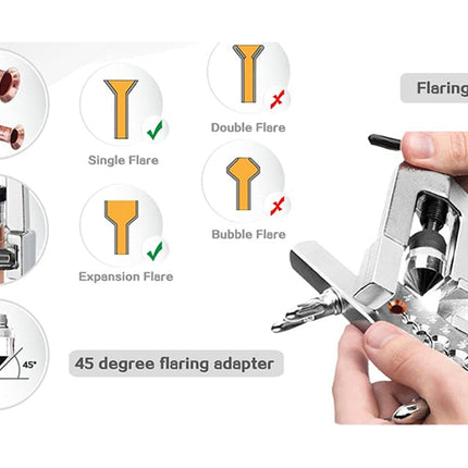 10Pcs Flaring Tool Kit