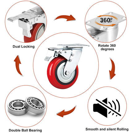 Heavy Duty Castor Wheels | NZ Sale