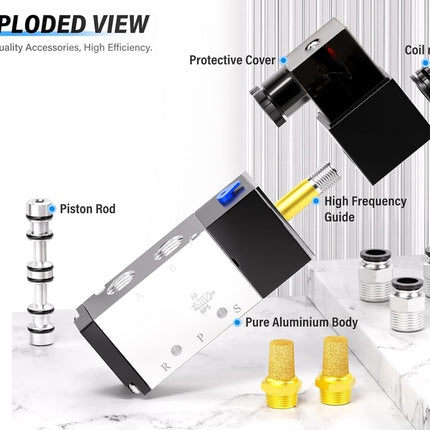 Pneumatic 1/2" Solenoid Valve