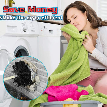 Dryer Duct & Chimney Cleaning Brush Kit | NZ Sale
