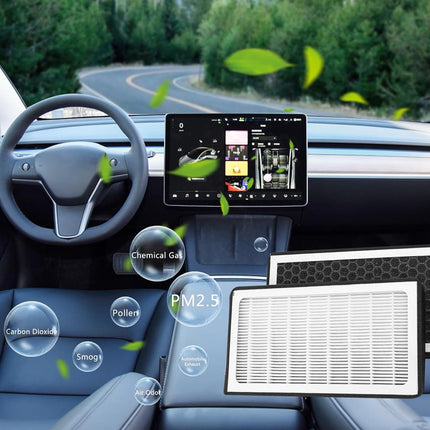 Replacement HEPA Air Filter for Tesla Model Y