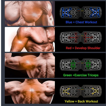 30 in 1 Push Up Board Exercise Equipment | NZ Sale