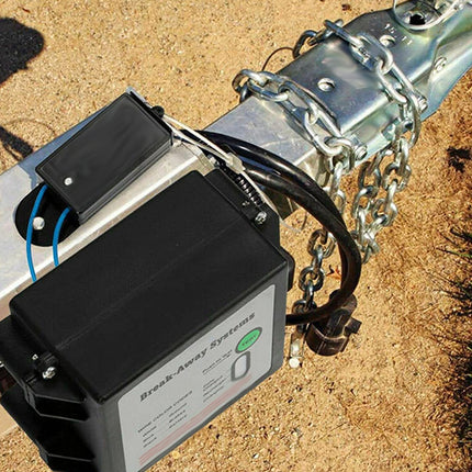 Electrical component with wiring on a metal bracket outdoors