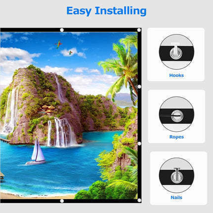 Projector Screen Foldable | NZ Sale